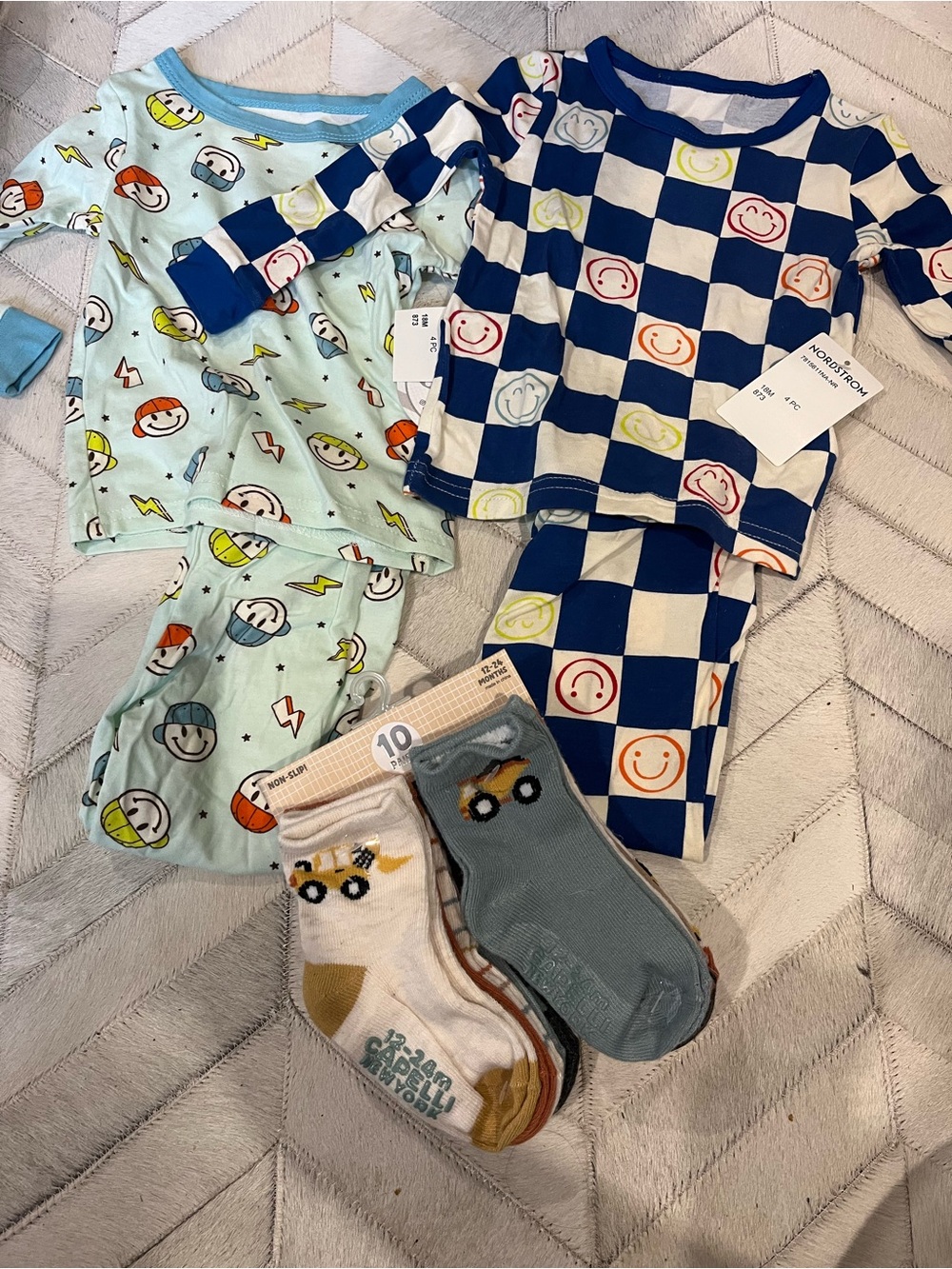 NWT Nordstrom Kids Pajama Set and Socks Bundle